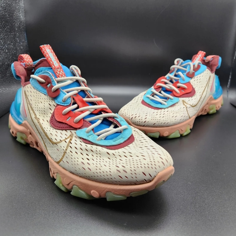 New Nike React Vision SE Shoes (CD4373-001) 'Desert Oasis' Bone Blush Mens